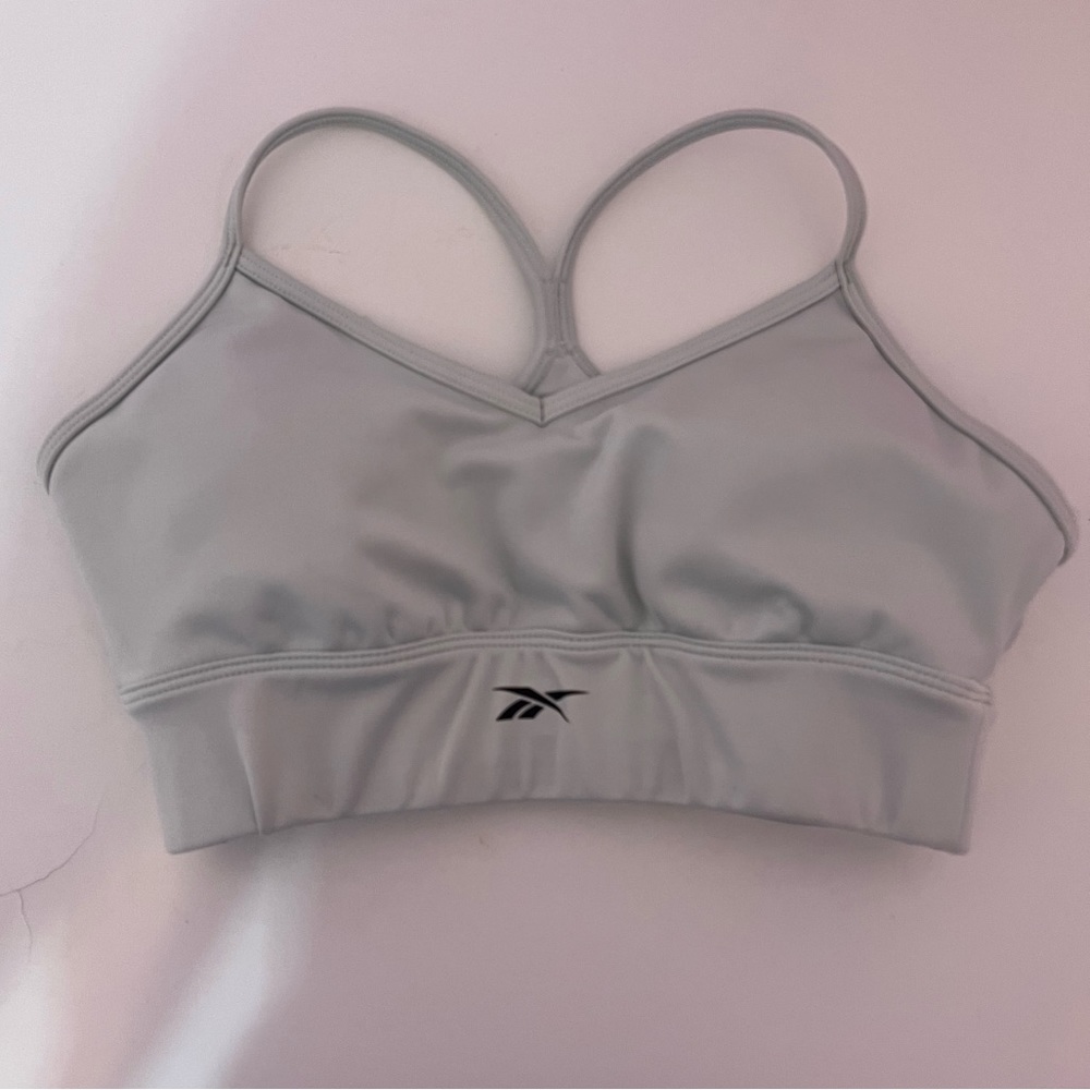 Mint green sports bra